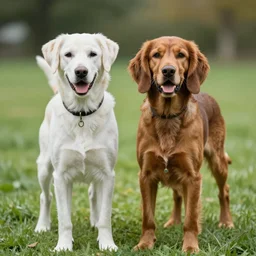 a beautiful photo in 8K of a dog that is a mix of an American Brittany and English Setter