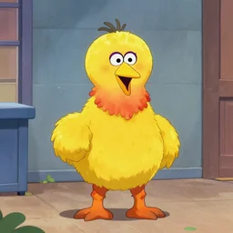big bird loses his mind