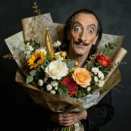 bouquet by salvador dali
