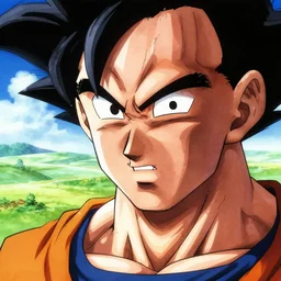 3 0 years old gene hackman!!! big face close up concept art of gene hackman as a dragon ball character, beautiful landscape, 4 k anime character illustration by akira toriyama, artstation