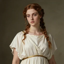 renaissance photo of a beautiful Greek woman
