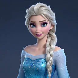 alexa bliss as elsa, au naturel, hyper detailed, digital art, trending in artstation, cinematic lighting, studio quality, smooth render, unreal engine 5 rendered, octane rendered, art style by klimt and nixeu and ian sprigger and wlop and krenz cushart