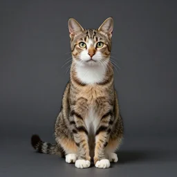 extremely too long cat, photo, centered, three point lighting, detailed, 4k