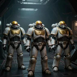 color film still, space marines in the dark hallway, space ship ; misty, ; alien 2 ( 1 9 8 6 )