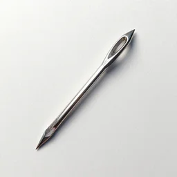 a needle without an eye, digital art