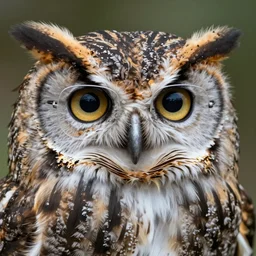 extremely thick glasses owl prescription