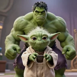 a film still of yoda as hulk w 7 0 0
