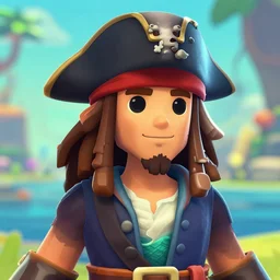 jack the pirate mermaid on sea of thieves game avatar hero smooth face median photoshop filter cutout vector, behance hd by jesper ejsing, by rhads, makoto shinkai and lois van baarle, ilya kuvshinov, rossdraws global illumination, illustration, art by ilya kuvshinov and gustav klimt