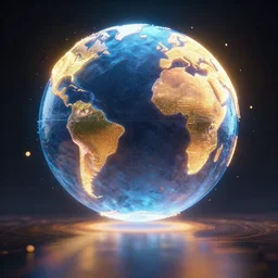 a portal, global illumination, 3 d art, particles, trending on artstation, wallpapers