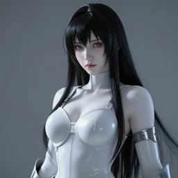 sakimi chan, fantasy armor, detailed face, curvy, white skin, dramatic lighting, tony sart, unreal engine