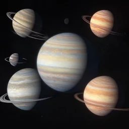 hyperrealistic photo of planets 3 d, by stanley kubrick and tooth wu and wlop and beeple, realistic, hyperdetailed, 8 k resolution.