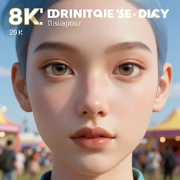 the face of an person at a festival who has glimpsed the fourth dimension, intricately detailed, beautiful face, detailed eyes, award winning, 8 k
