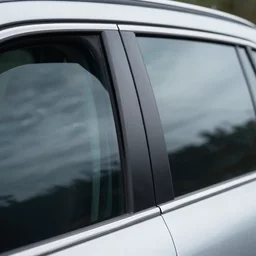 a car with (((((open))))) closed windows, photo, highly detailed, 4k