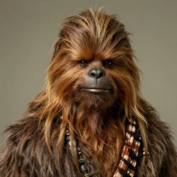 chewbacca coneheads, detailed faces
