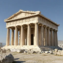 8 k hd detailed octane render of an ancient greek temple