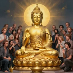 buddha enlightenment!!! by johanna martine, klarwein mati, mohrbacher peter, aenami alena, afshar petros, jean james, knight chad, moscoso victor, mumford dan, munro bruce, shaw barclay, smith jeffrey, williams gilbert, winkelmann mike, afremov leonid