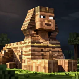 the Sphinx in minecraft