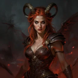 portrait of eris, the greek goddess of chaos, digital art, cinematic lighting, digital concept art by wlop, artgerm, james gurney