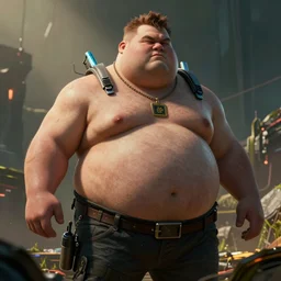fat chuck is cyberpunk