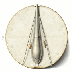 scientific scheme of a pennate diatom by hans baldung