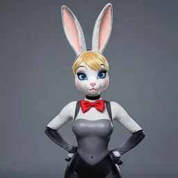 professional photographic portrait of jessica rabbit cosplaying as herself