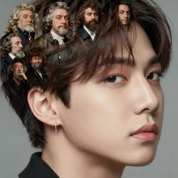 jungkook of bts, face detail by theodore ralli and nasreddine dinet and anders zorn and nikolay makovsky and edwin longsden long,, painting by sargent and leyendecker and greg hildebrandt, high detail 8 k