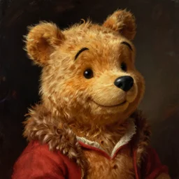 winnie the poo as a human