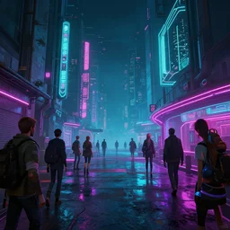 photo environement cyberpunk cayon : 4, 4 k rtx hdr volume light concept studio matte painting environement digital illustration style cyberpunk 2 0 7 7 artstation artur tarnowski, mihai muscan, marcin tomalak, marta leydy, marcin stepien, charlotte hughes, zuzanna dabrowa neon bioluminiscence