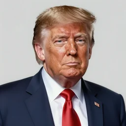 beautiful digital painting portrait of donald trump in the style of studio trigger anime, 4 k, 8 k, hd, high resolution, highly detailed, intricate detail, ultra realistic faces, digital art, trending on artstation, kill la kill, gurren lagann