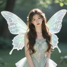 beautiful fairy with wings