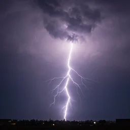 lightning clouds by greg rutkowski