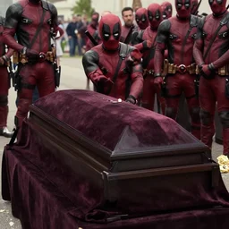 deadpool funeral photos