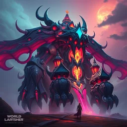 mount epic expedition bloodswarmer screenshot world of warcraft mounts worldboss bioluminecant light concept sketch art and by feng zhu alena aenami artworks in 4 k beeple, by thomas kinkade heartstone overwatch blizzard 3 d rtx hdr