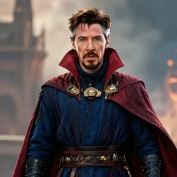 robert downey jr as doctor strange, 4 k ultra hd, hyper realistic