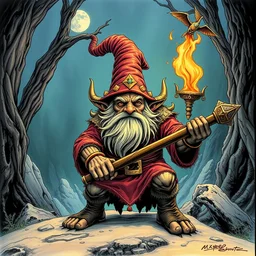 a hobgoblin, d & d illustration by dan mumford and jeff easley