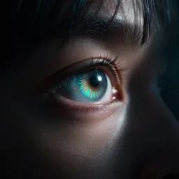 if you gaze long enough into an abyss, the abyss will gaze back into you photorealistic, film, cinematic lighting, octane render, volumetric light, dark - art