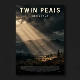 twin peaks movie poster art by boris pelcer