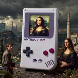 nintendo gameboy, italian futurism, da vinci, dan mumford, josan gonzalez