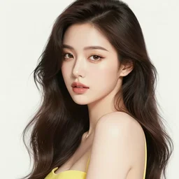the portrait of a sensual lemon that resembles an absurdly beautiful, graceful, elegant, sophisticated gravure idol, an ultrafine hyperdetailed illustration by kim jung gi, irakli nadar, intricate linework, bright colors, octopath traveler, final fantasy, unreal engine 5 highly rendered, global illumination, radiant light, detailed and intricate environment