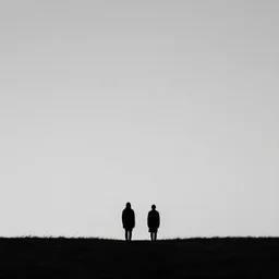 night in the woods, 4 k, minimalistic, high quality