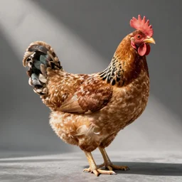 barred Plymouth Rock chicken