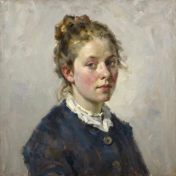 portrait of an dutch woman ( 3 5 ) from the netherlands in 2 0 2 1, an oil painting by ross tran and thomas kincade