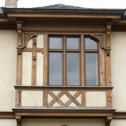 a victorian wood frame absurdly ornated
