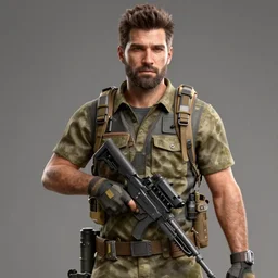 James Charles in fallout 76, photograph, high quality, detailed, sharp