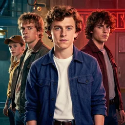 Tom Holland playing every character in Stranger things
