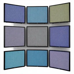 curved screens reference sheet textures, perfect lighting pixel sorting