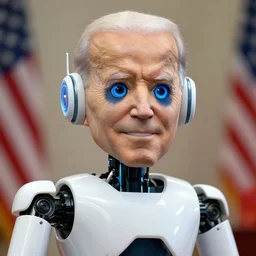 a robot that looks like joe biden