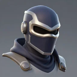 epic mask helmet robot ninja portrait stylized as fornite style game design fanart by concept artist gervasio canda, behance hd by jesper ejsing, by rhads kuvshinov, rossdraws global illumination radiating a glowing aura global illumination ray tracing hdr render in unreal engine 5, tri - x pan stock, by richard avedon