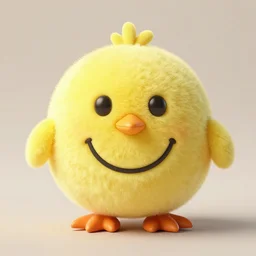 a smiley chicklet