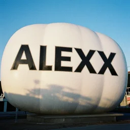 a giant heard with the name alexx written on it, aesthetic, grainy, well lit, 8 k, alexx,